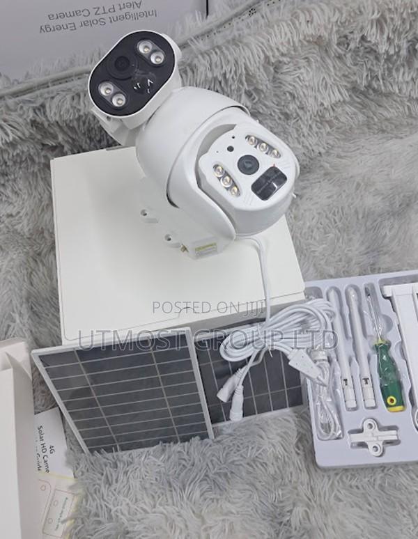 Ubox 6mp 4g Solar Camera With Dual Panels - main view