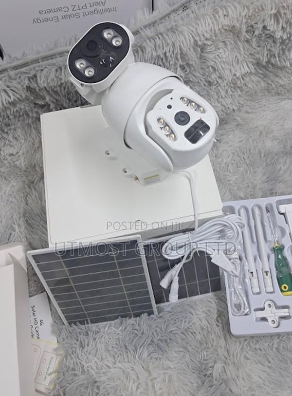 Ubox Solar 4g PTZ Camera 6mp Dual Lens - main view