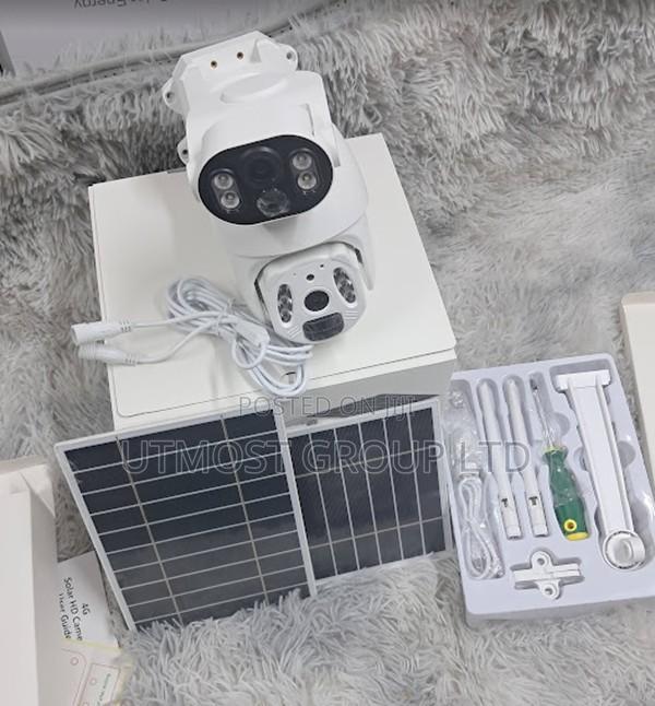 Ubox 6mp 4g Outdoor Solar PTZ Surveillance Camera