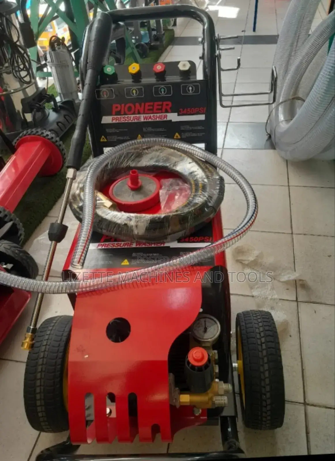 The New Pioneer 3450psi High Pressure Carwash Machine