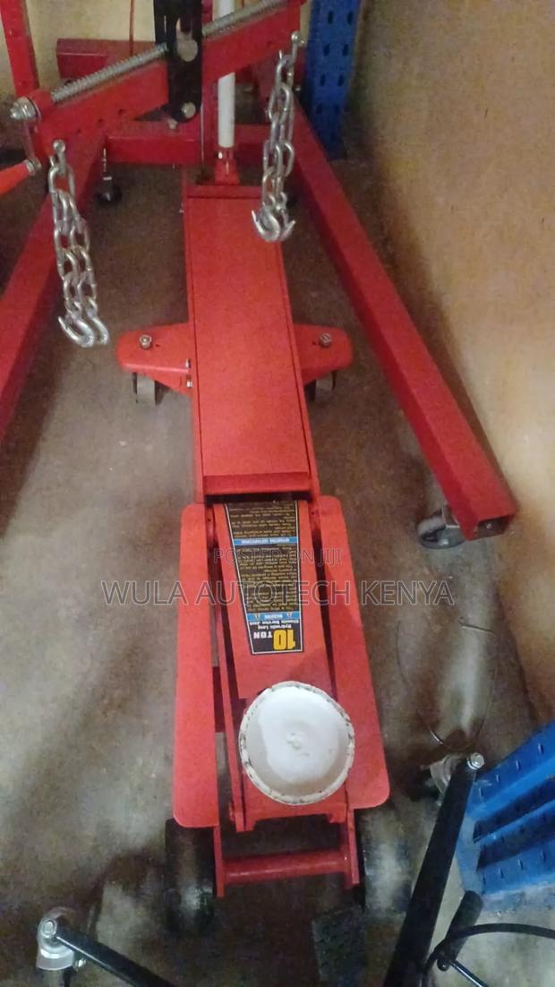 Heavy Duty Machinery10tns Trolley Jacks Best Quality Sunshine