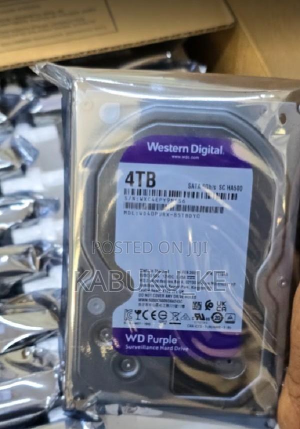 4.0tb Wd Western Digital Purple Surveillance Hard Disk - main view