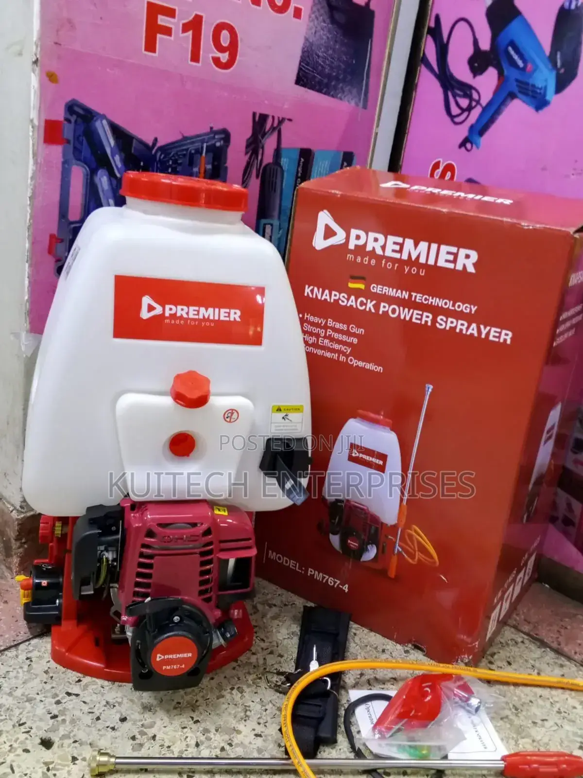 Premier Knapsack Power Sprayer/ 4 Stroke Knapsack Sprayer