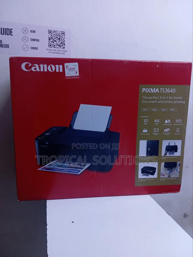 Ts3640 Canon Printer Wireless Printer Ts3640 - thumbnail 2