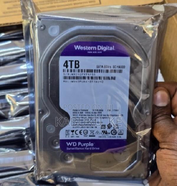 4tb Surveillance Hard Disk Drive - 5400 Rpm Sata 6 Gb/S 3.5 Inch