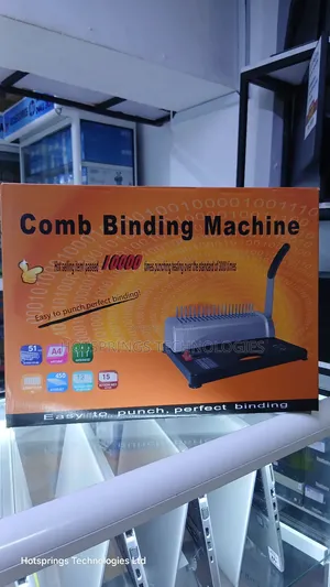 Comb Binding Machine