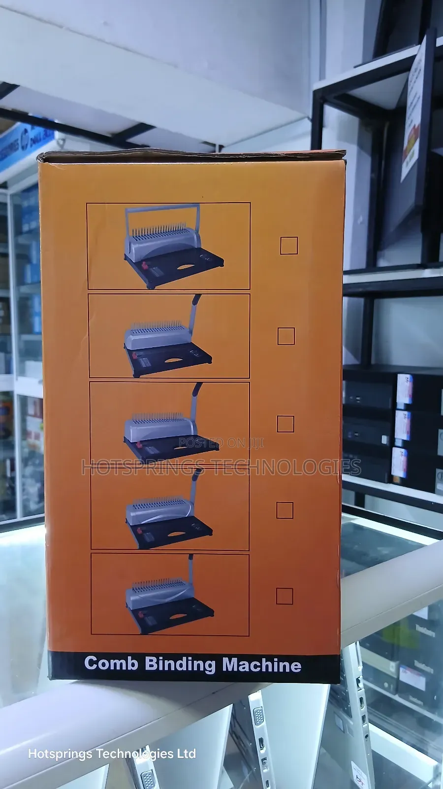 Comb Binding Machine