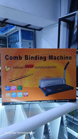 Comb Binding Machine