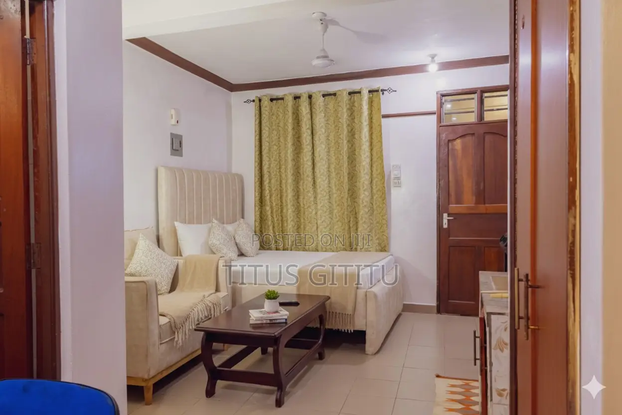 Furnished Studio Mwembe Tayari Mombasa | Near Mombasa Mall CBD |