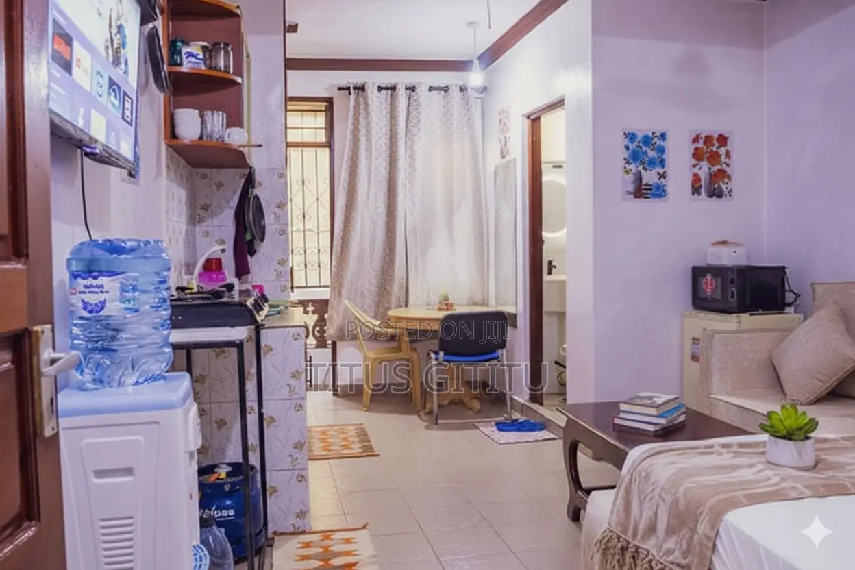 Furnished Studio Mwembe Tayari Mombasa | Near Mombasa Mall CBD |