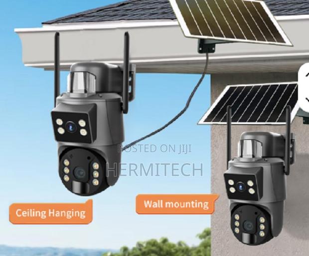 Anti-Theft Night Vision Wireless Solar CCTV Camera Outdoor - thumbnail 2