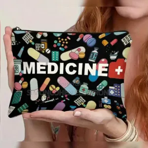 Pouch For First Aid Travel Medicine Storage Organizer