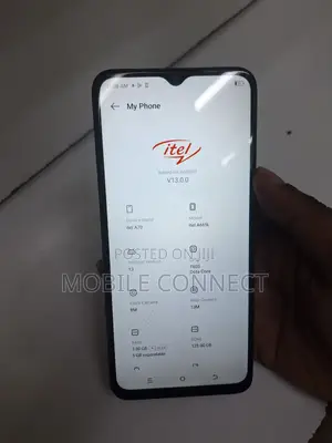 Itel A70 128 GB Black