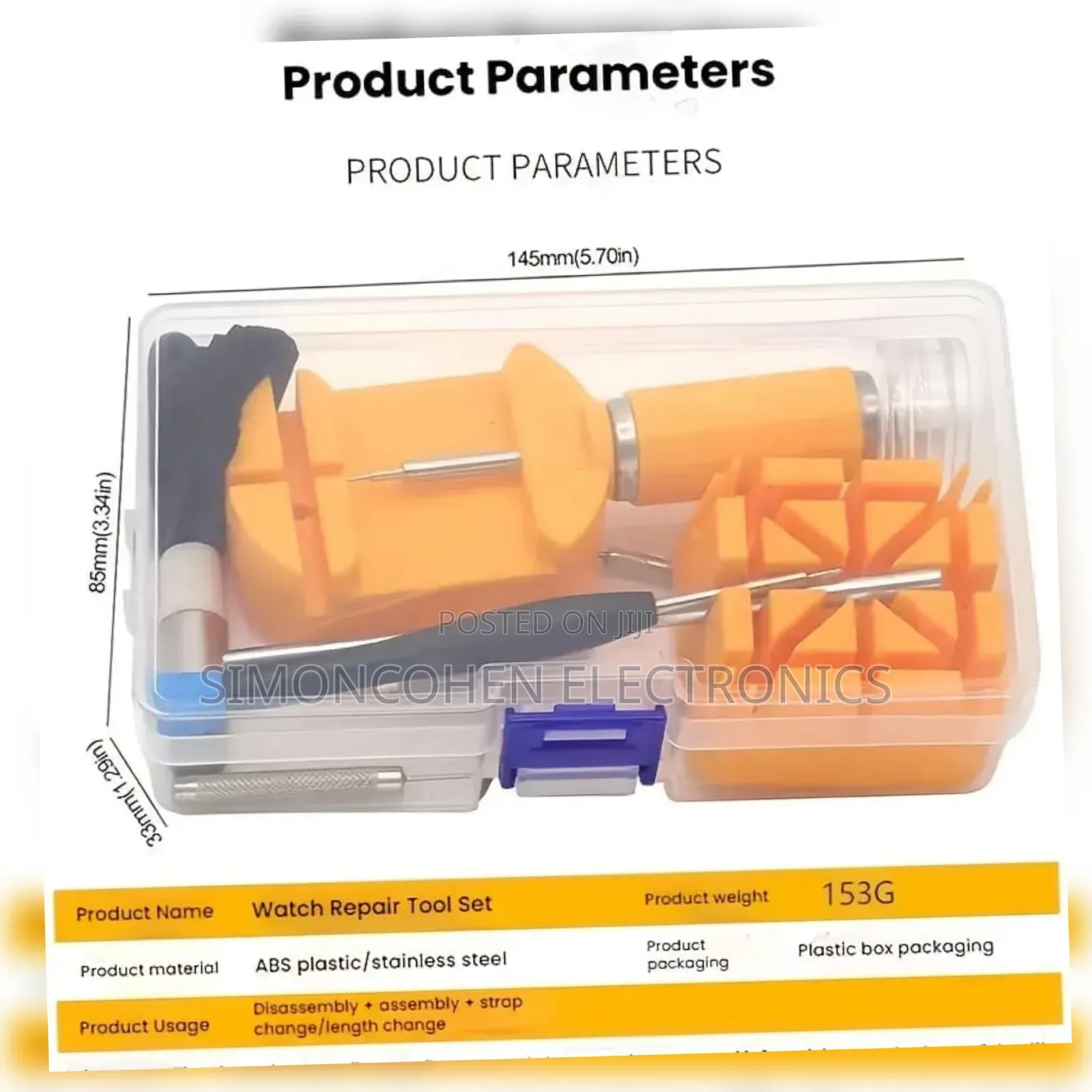 Watch Repair Tool Kit Strap Adjuster