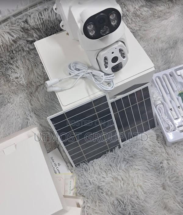 Ubox 6mp Solar Powered 4g PTZ Dual Camera - main view