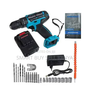 High Quality Cordless Drill With Drilling and Impact Functions
