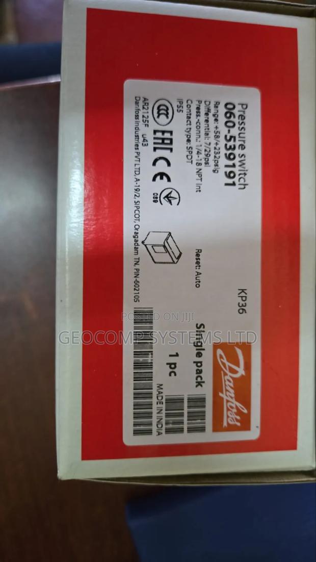 Danfoss Pressure Switch 4-16bar - thumbnail 4