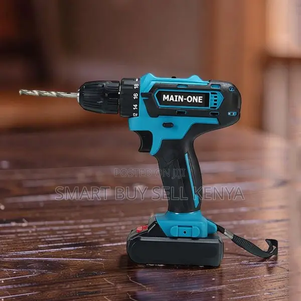 Heavy Duty Professional Cordless Drill Drilling and Impact Functions