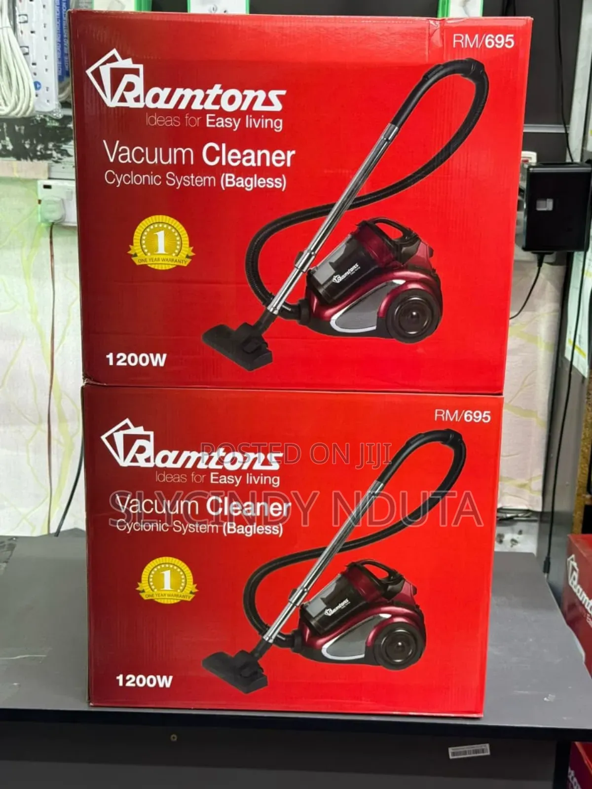 Ramtons Cyclonic System Vacuum Cleaner