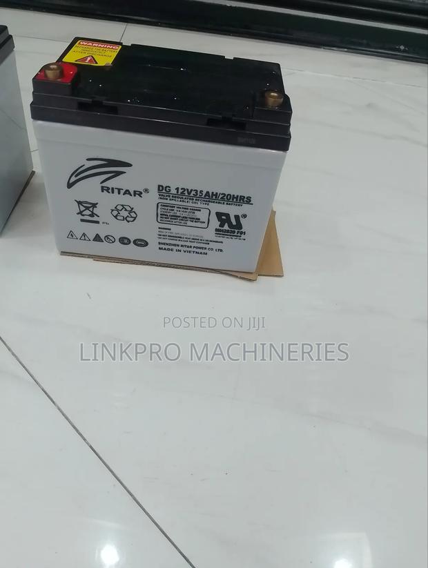 35ah 12v Ritar Gel Battery - thumbnail 2