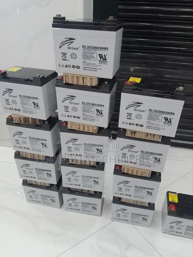 35ah 12v Ritar Gel Battery - thumbnail 3
