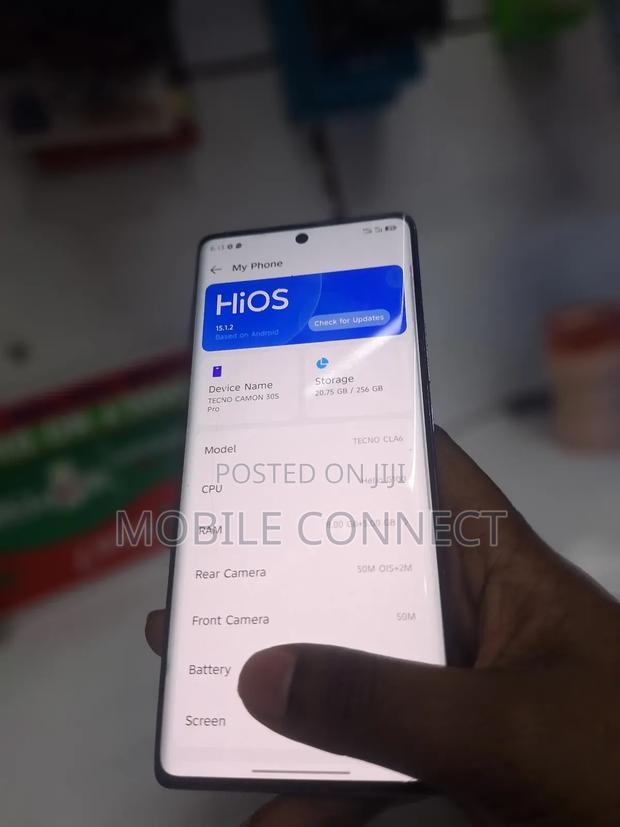 Tecno Camon 30S 256 GB Black