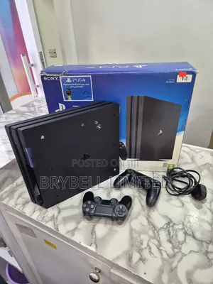 Playstation 4 Pro 1tb With 2 Games and 2 Controllers