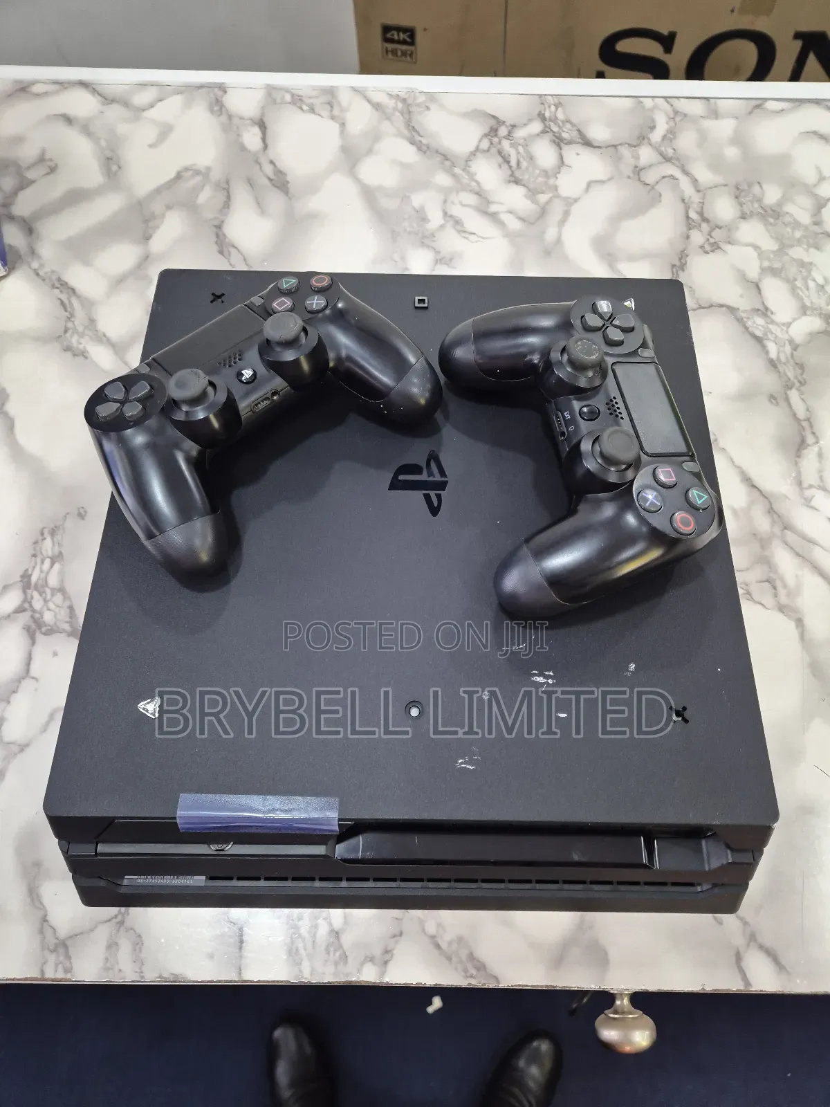 Playstation 4 Pro 1tb With 2 Games and 2 Controllers