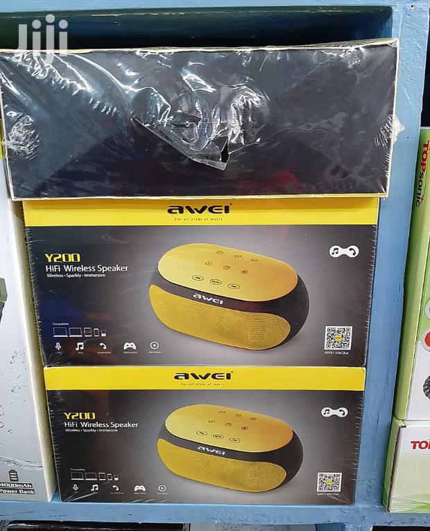 Awei Y 200 Portable Stereo Bluetooth Speaker.