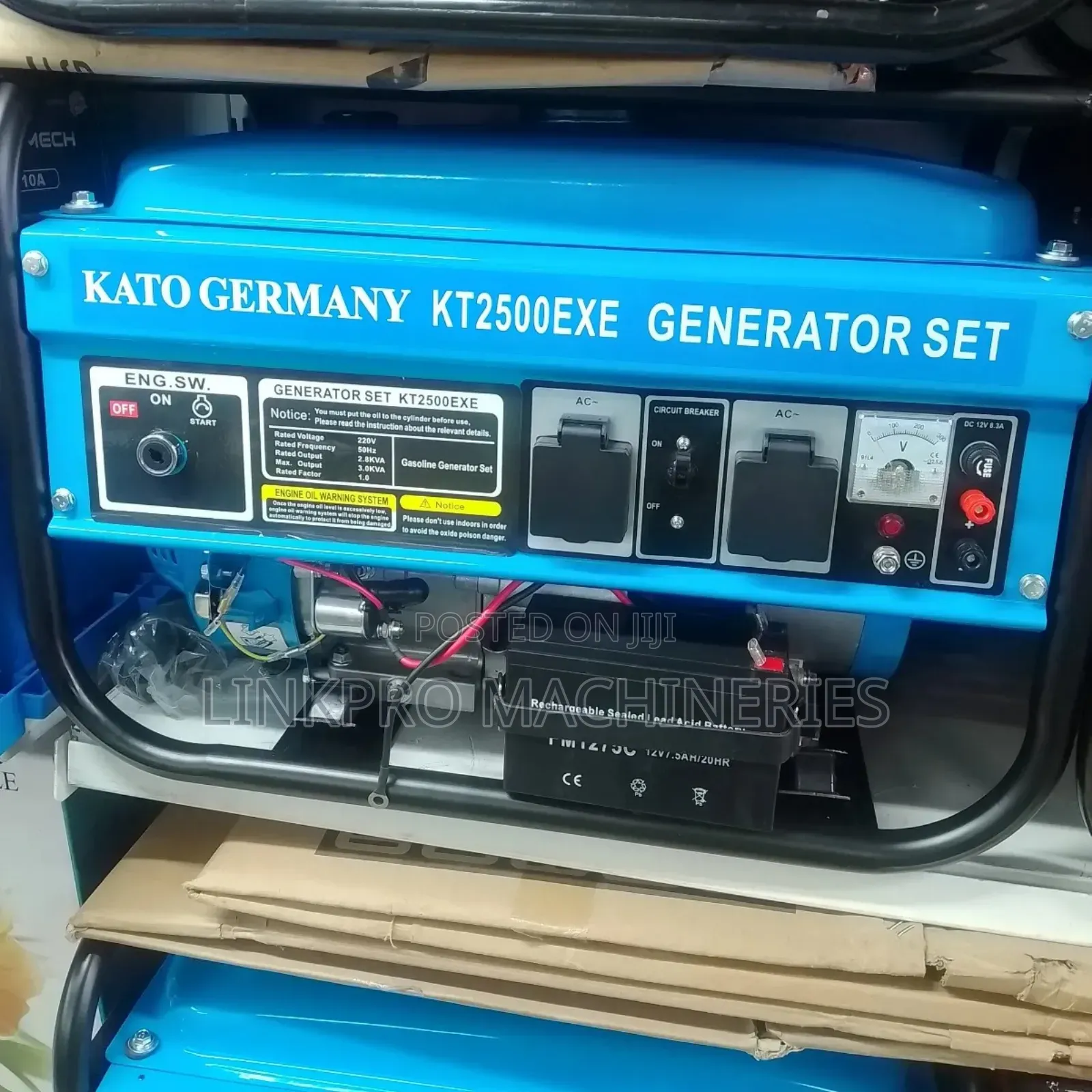 Kato Germany Kt2500exe Gasoline Generator