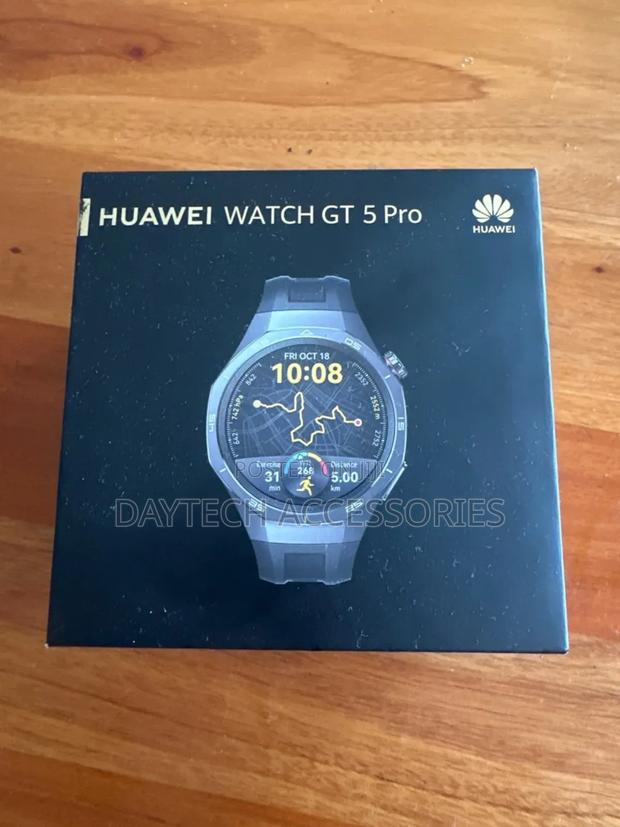 Huawei Watch Gt 5 Pro Smartwatch 46mm - Black - thumbnail 2