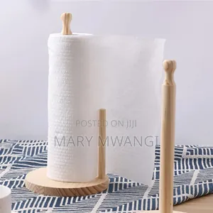 Bamboo Tissue Holder