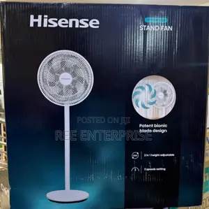 16 Inches Hisense Standing Fan With Fan  Power Saving 65%