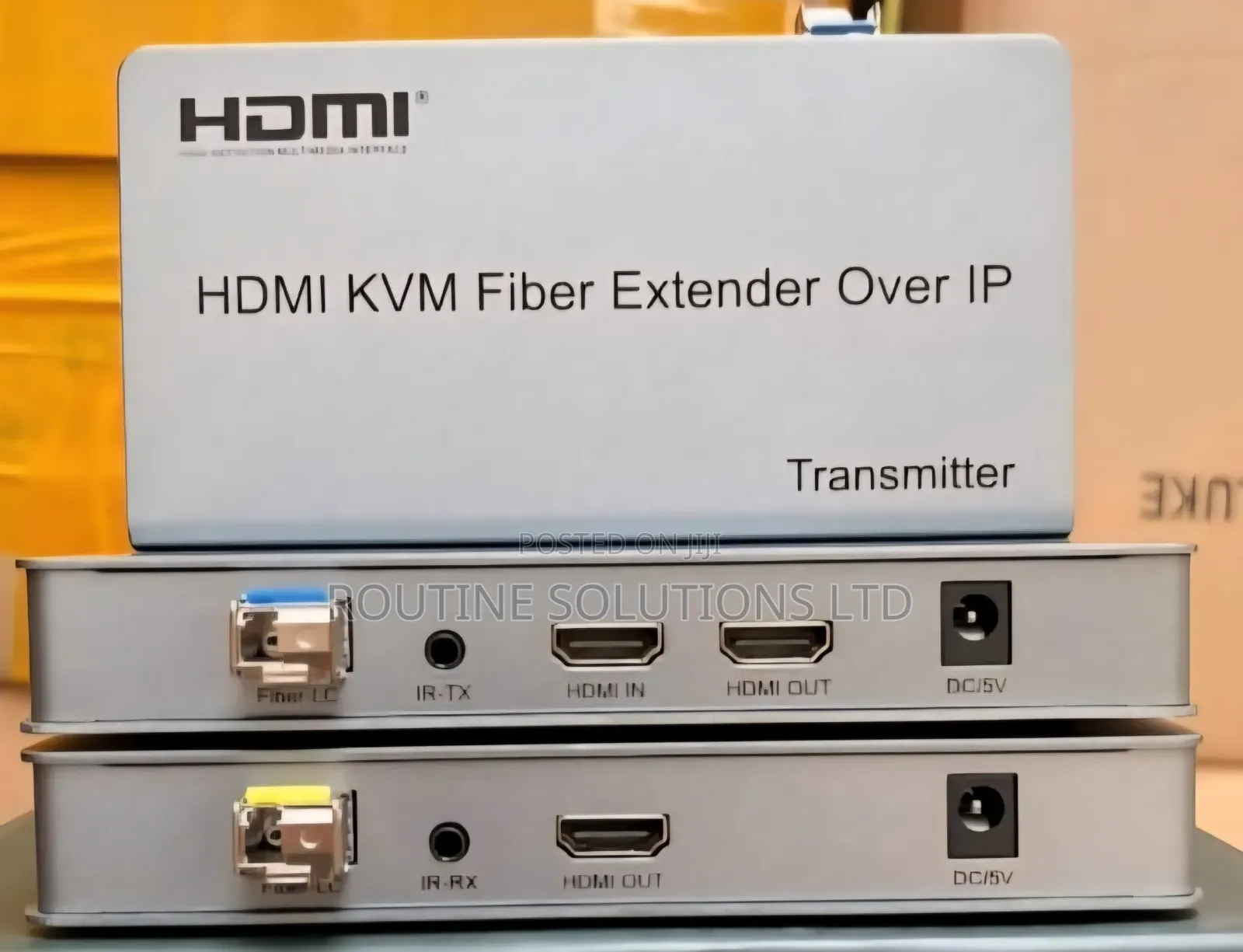 Hdmi KVM Fiber Extender Over Ip