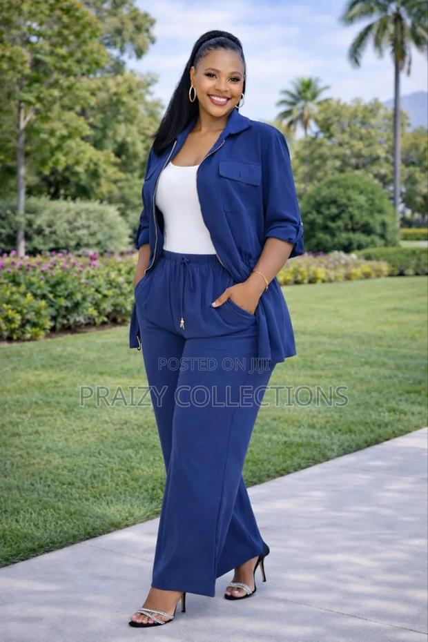 Classy Three-Piece Linen Set - thumbnail 4