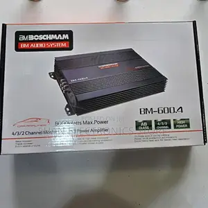 Brand New Boschmann 4 Channel High Power Amplifier