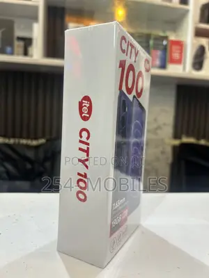 New Itel City 100 128 GB Black