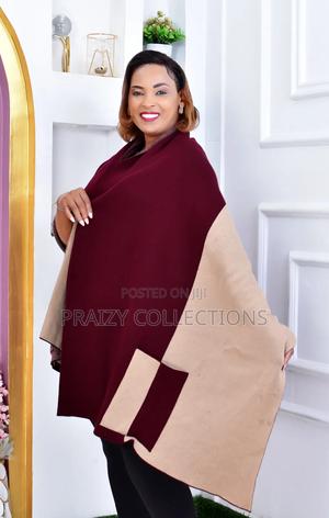 Stylish 2 Colors Ponchos With Pockets - thumbnail 2