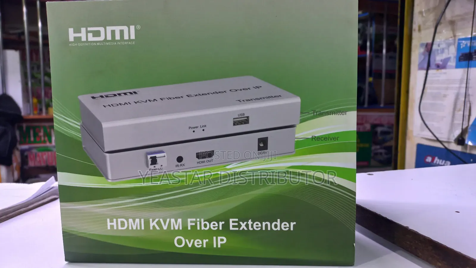 Hdmi KVM Fibre Extender Over Ip