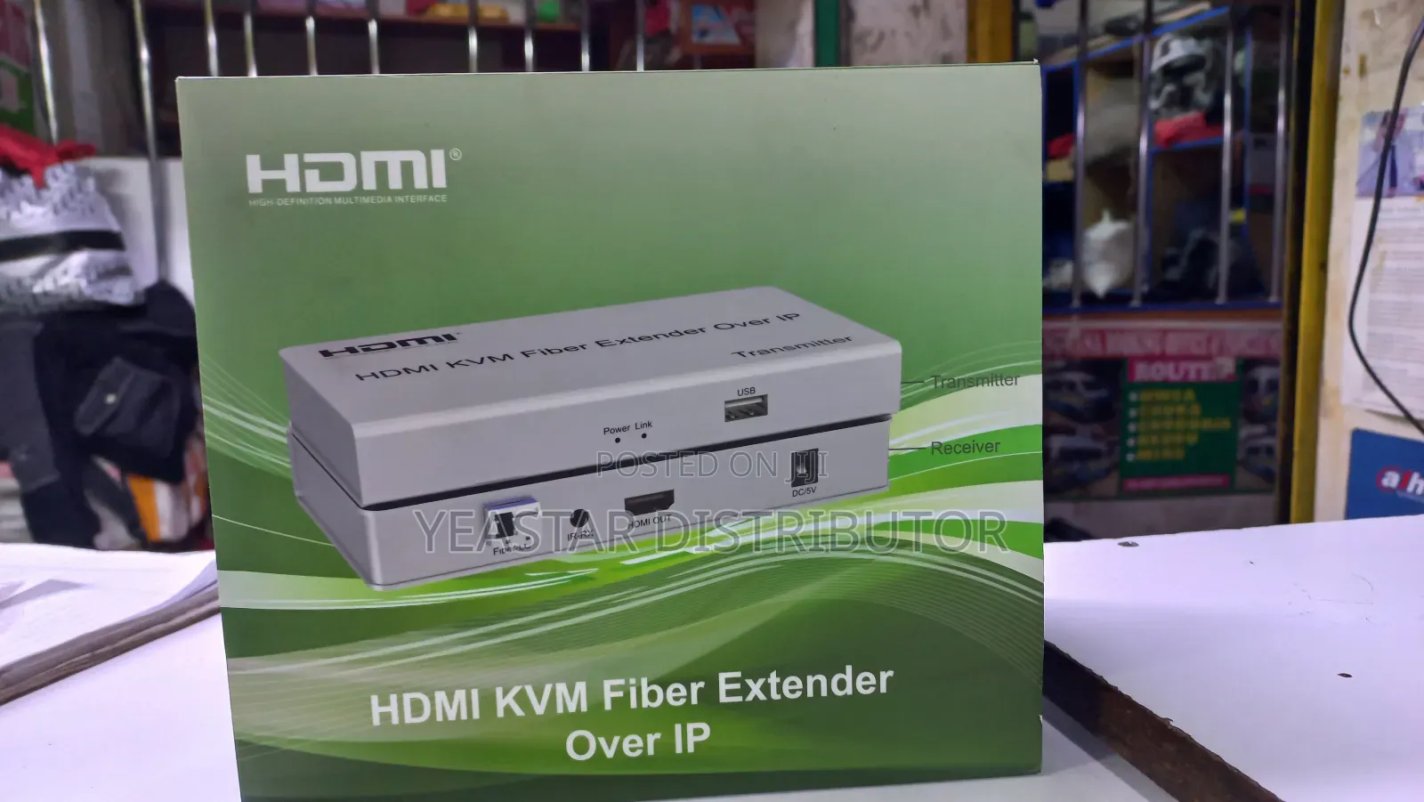 Hdmi KVM Fibre Extender Over Ip