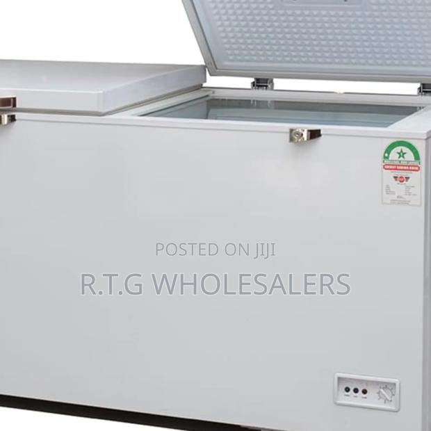 Spacious Ramtons 431 L Double Door Chest Freezer