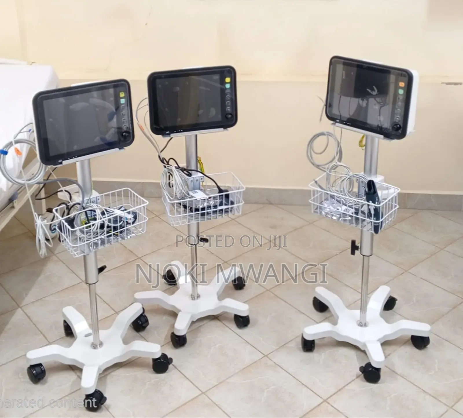 Patient Monitor With Stand (5 Parameters)