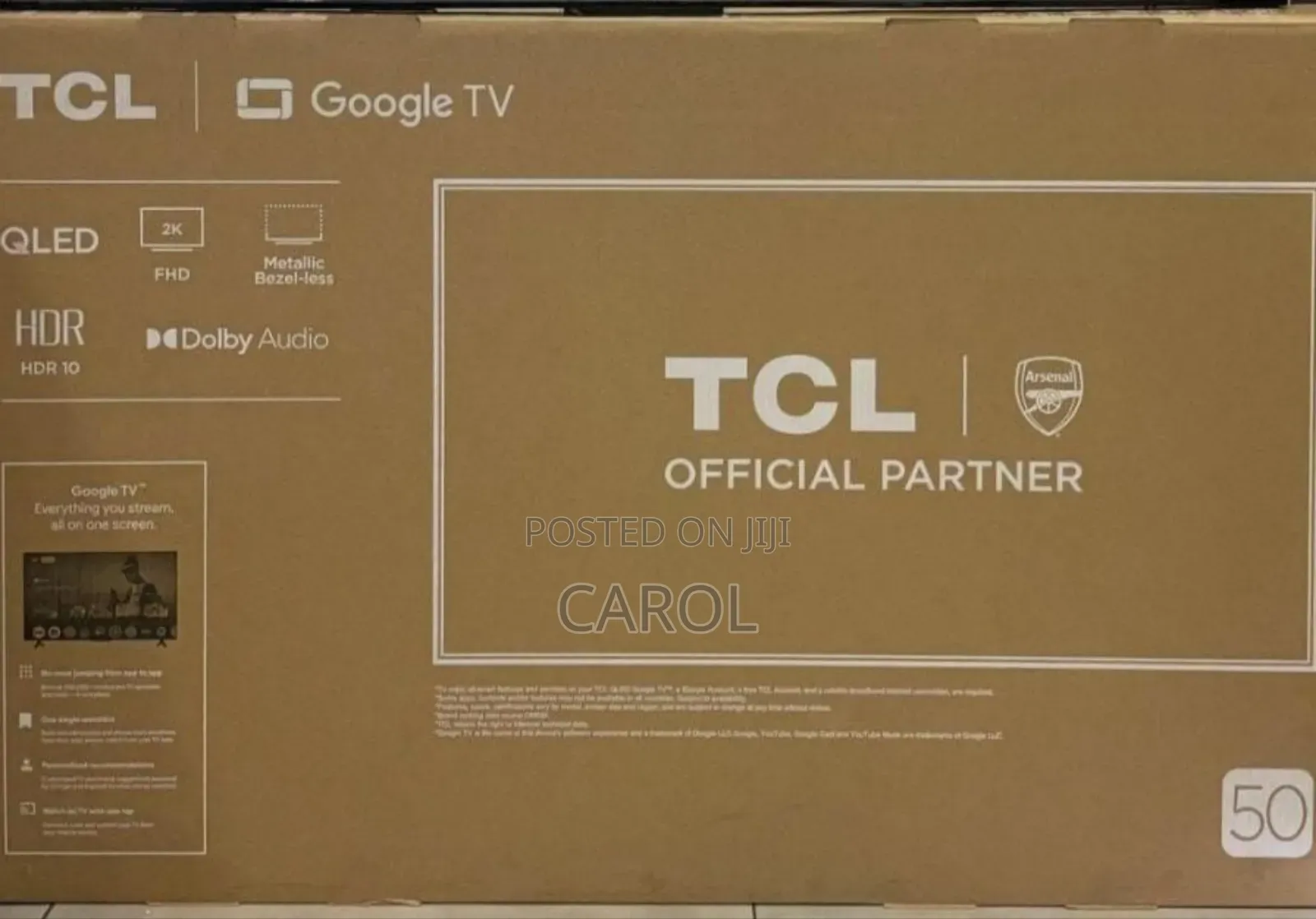 TCL 50 Qled Smart Tv Available
