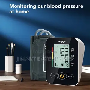 Blood Pressure Monitor for Home Use With Large Upper Arm Cuff,