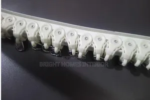 Bendable Curtain Rail With Runners