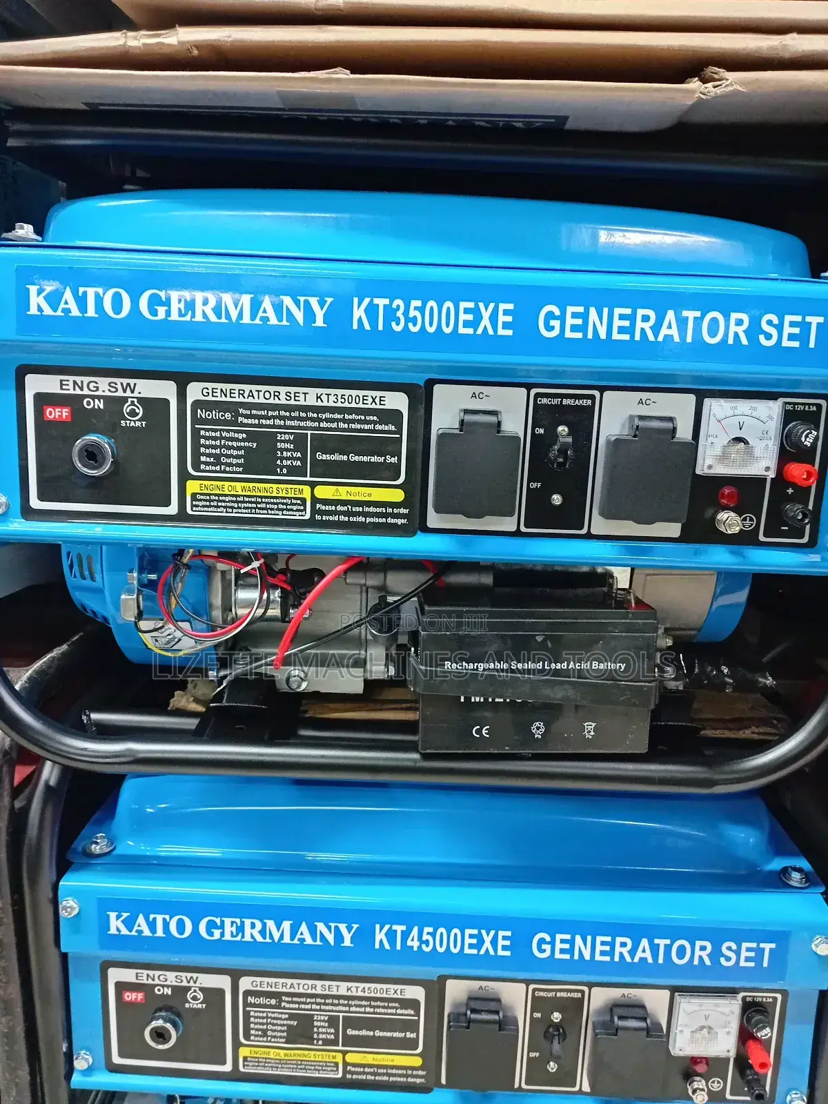 4kva Kato Germany Gasoline 4 Stroke Generator- Keystart