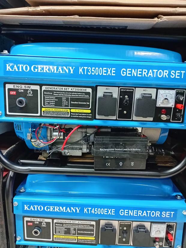 4kva Kato Germany Gasoline 4 Stroke Generator- Keystart