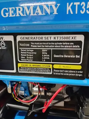 4kva Kato Germany Gasoline 4 Stroke Generator- Keystart