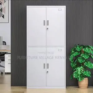Office Cabinet; 4- Door Swing Office Storage Cabinet