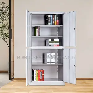 Office Cabinet; 4- Door Swing Office Storage Cabinet